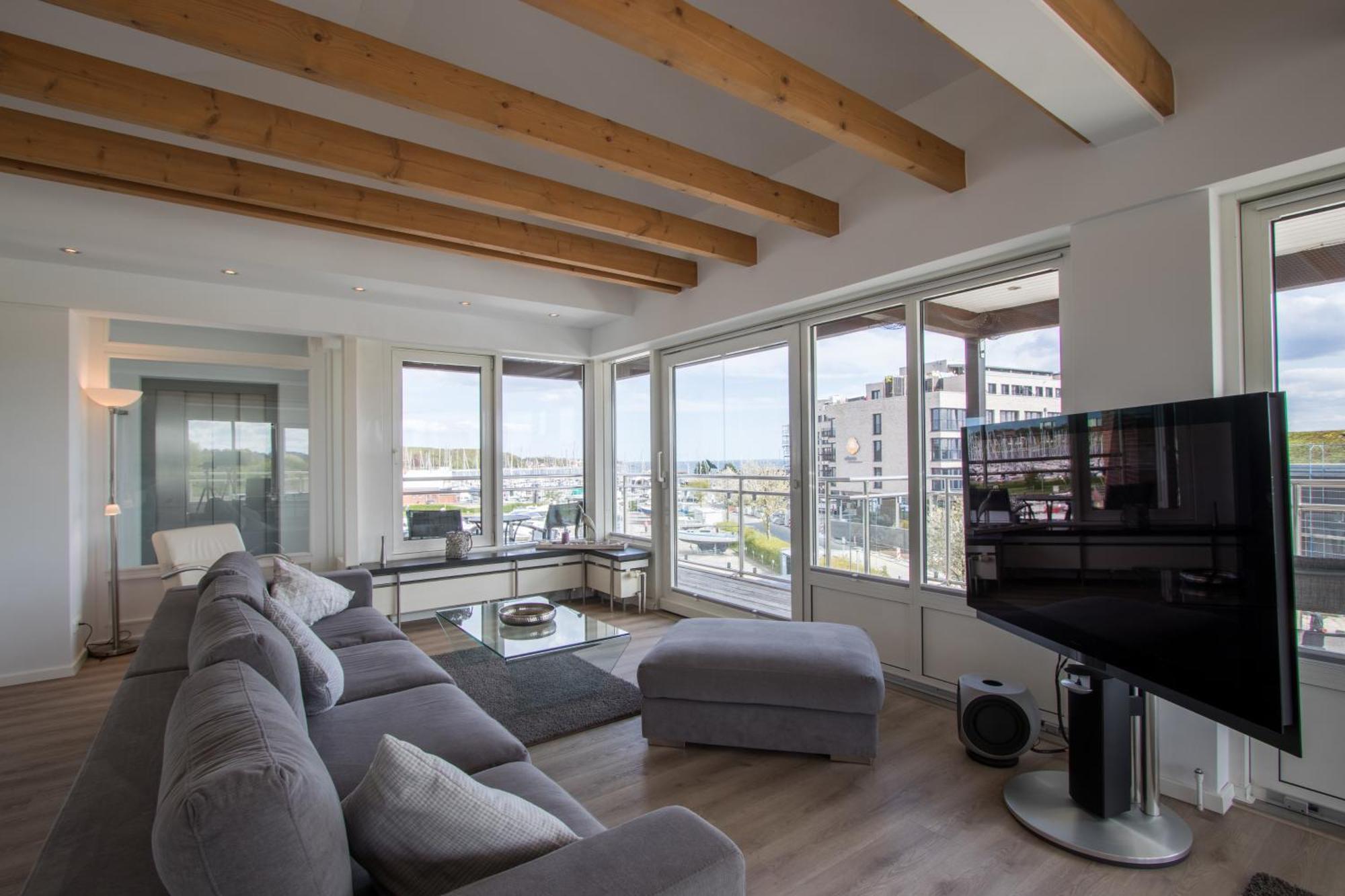 Apartamento Ancora Marina Haus 2 Penthouse Neustadt in Holstein Exterior foto