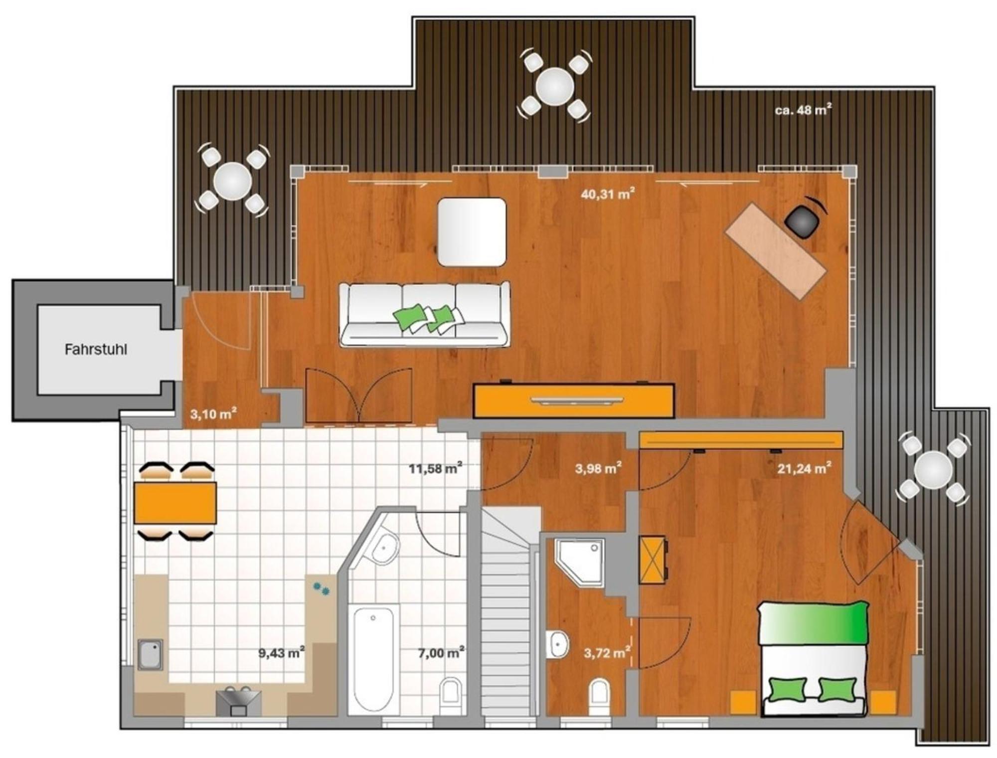 Apartamento Ancora Marina Haus 2 Penthouse Neustadt in Holstein Exterior foto